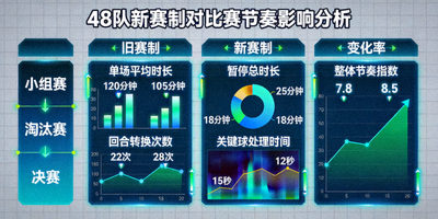48队新赛制对比赛节奏影响的动态图表
