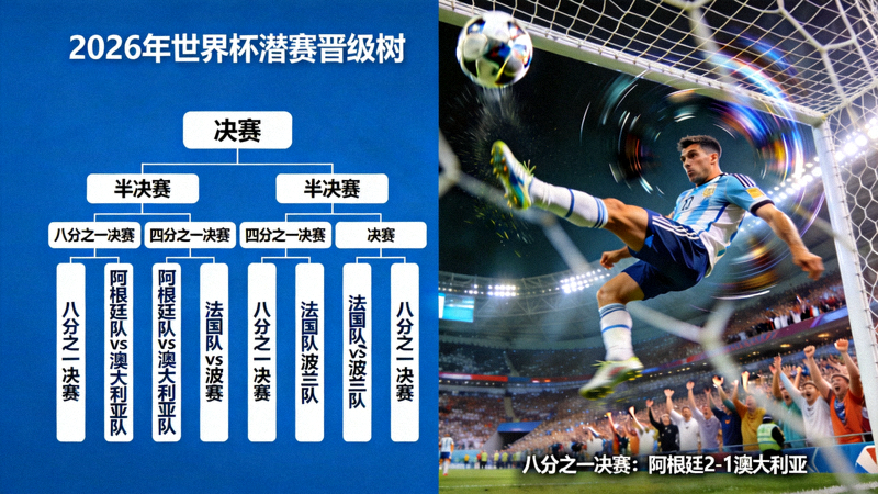 2026年世界杯淘汰赛阶段晋级树状图与经典比赛进球瞬间